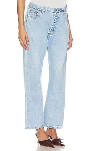 aligrace Maternity Baggy Customs in Blue