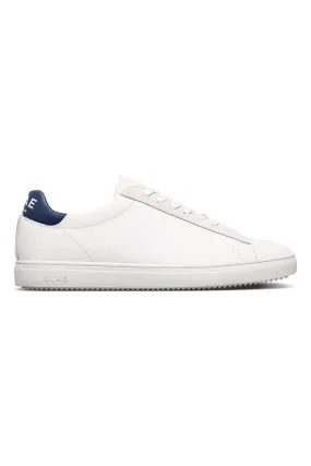 BRADLEY - WHITE LEATHER DENIM BLUE