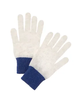 Brodie Cashmere Lurex Cuff Cashmere Gloves