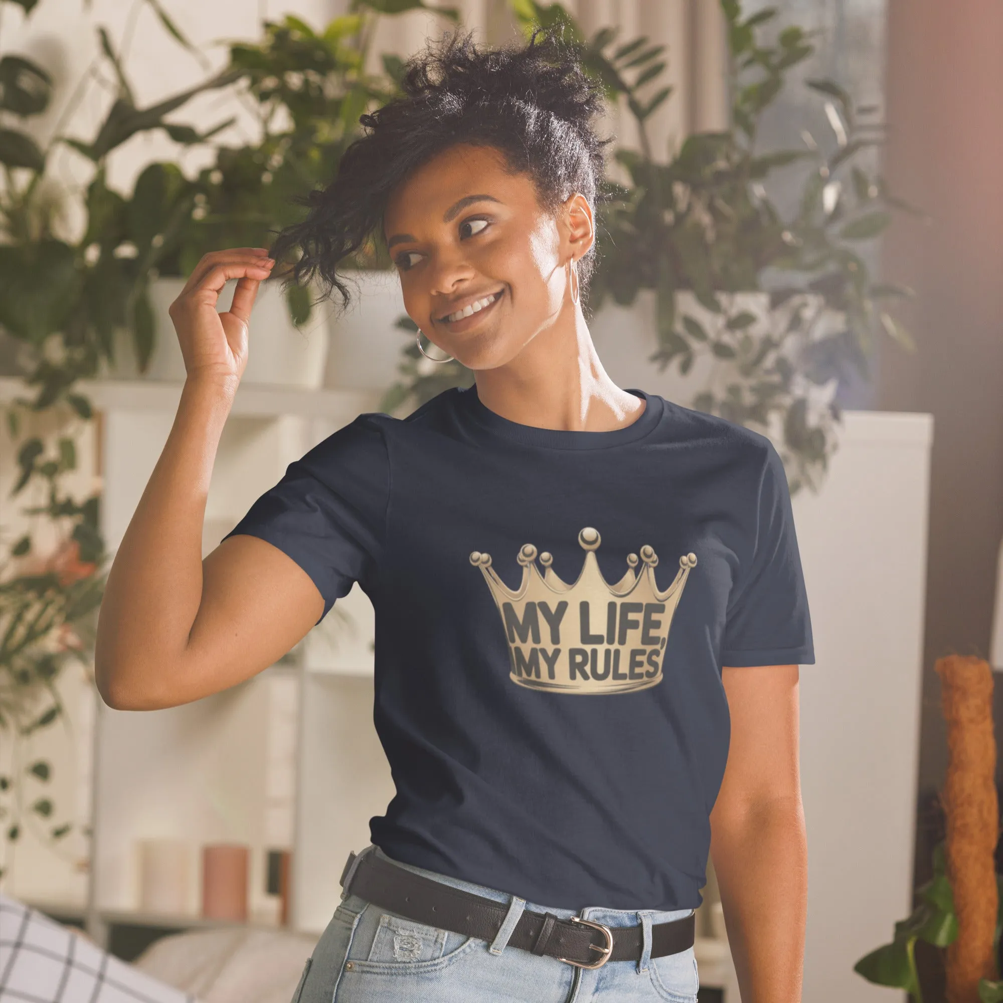 DUO MODERN "MY LIFE MY RULES" Unisex T-Shirt