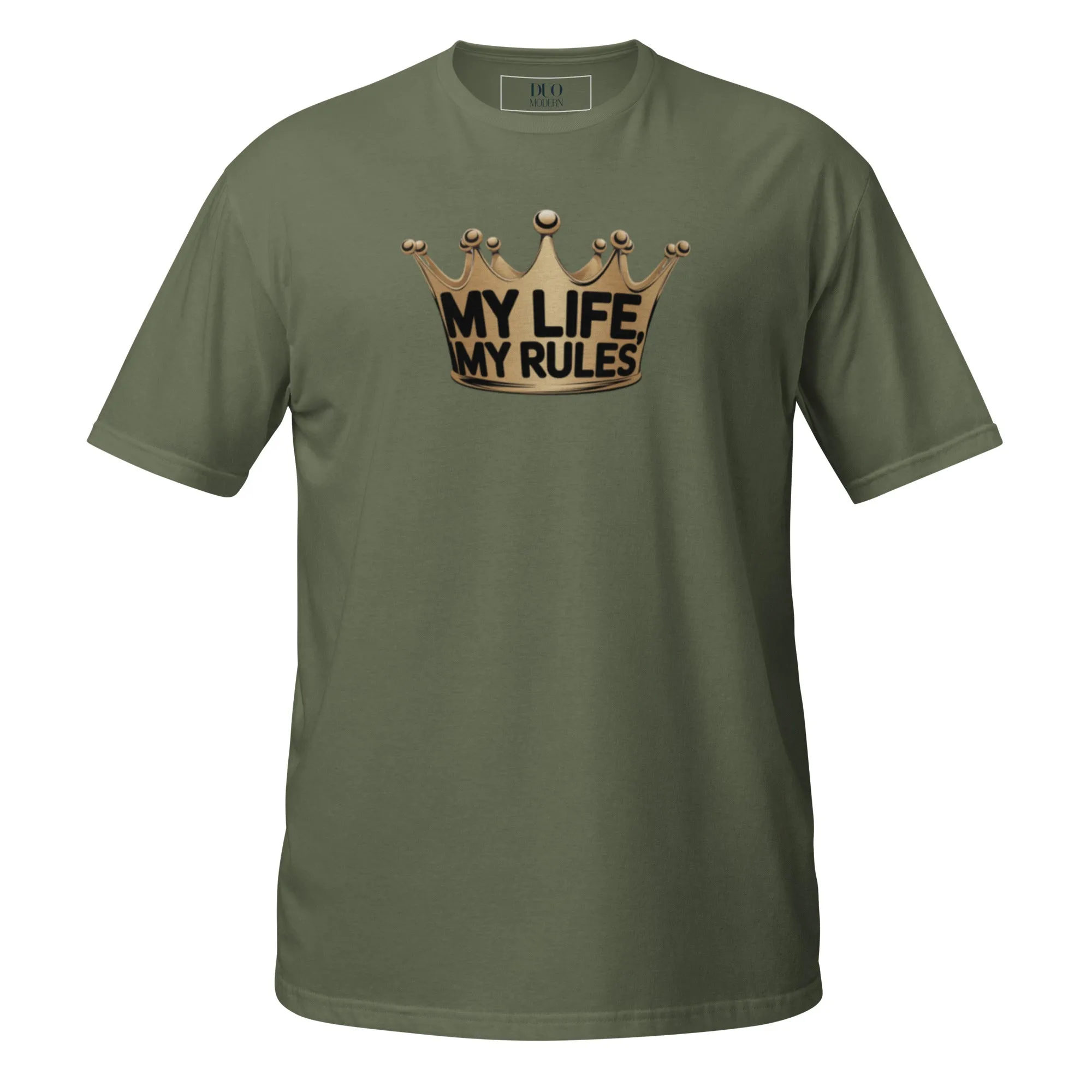 DUO MODERN "MY LIFE MY RULES" Unisex T-Shirt