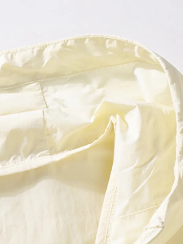 Essential Nylon Hoodie Jacket for Men for Transitional Weather