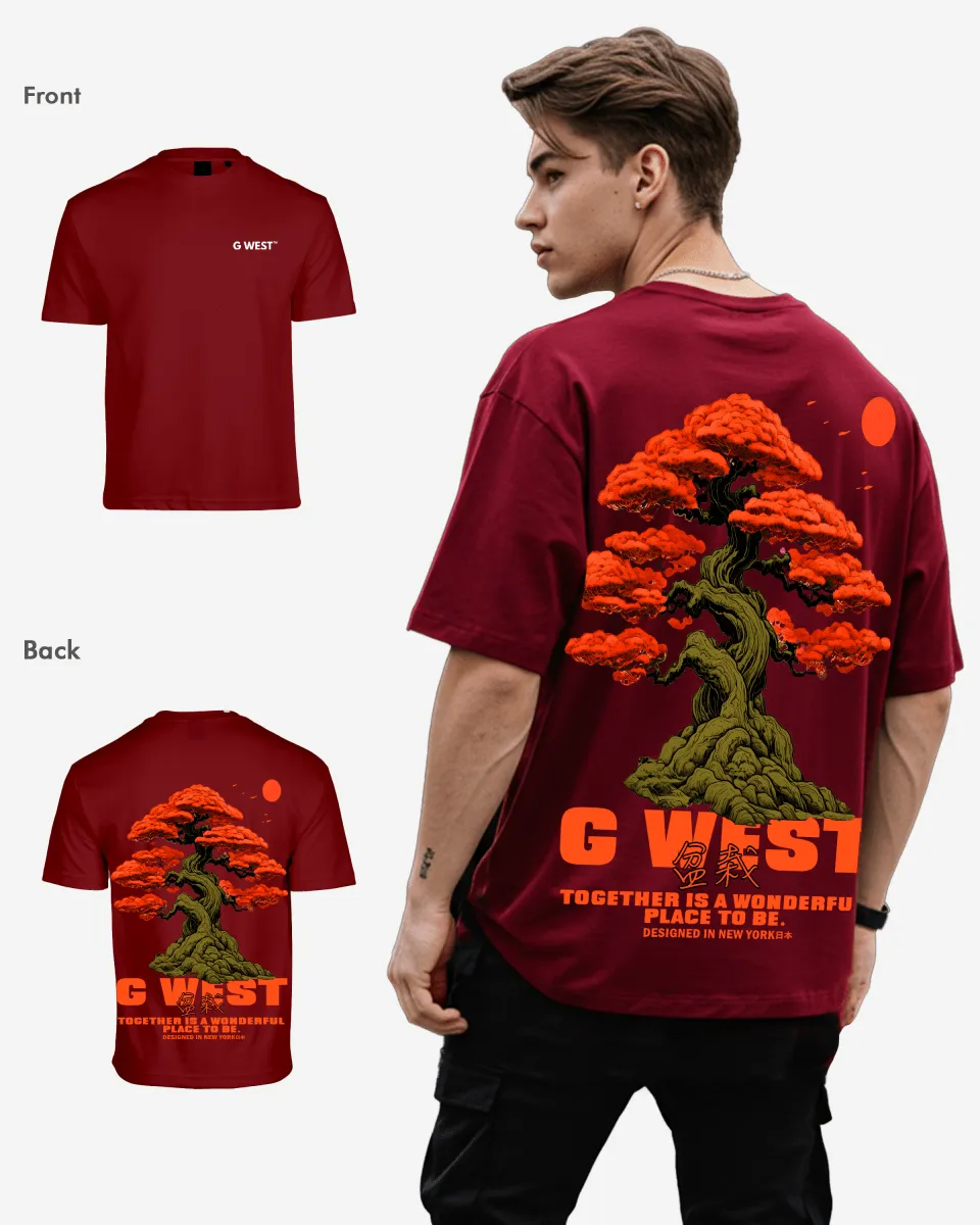 G West Oversized Bonsai Tee