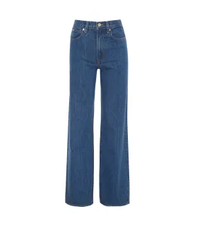 Grace High Rise Straight Wide Leg in Freedom