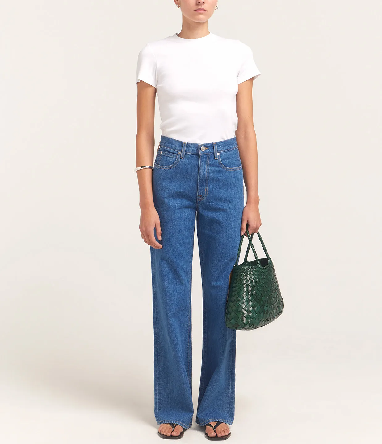 Grace High Rise Straight Wide Leg in Freedom