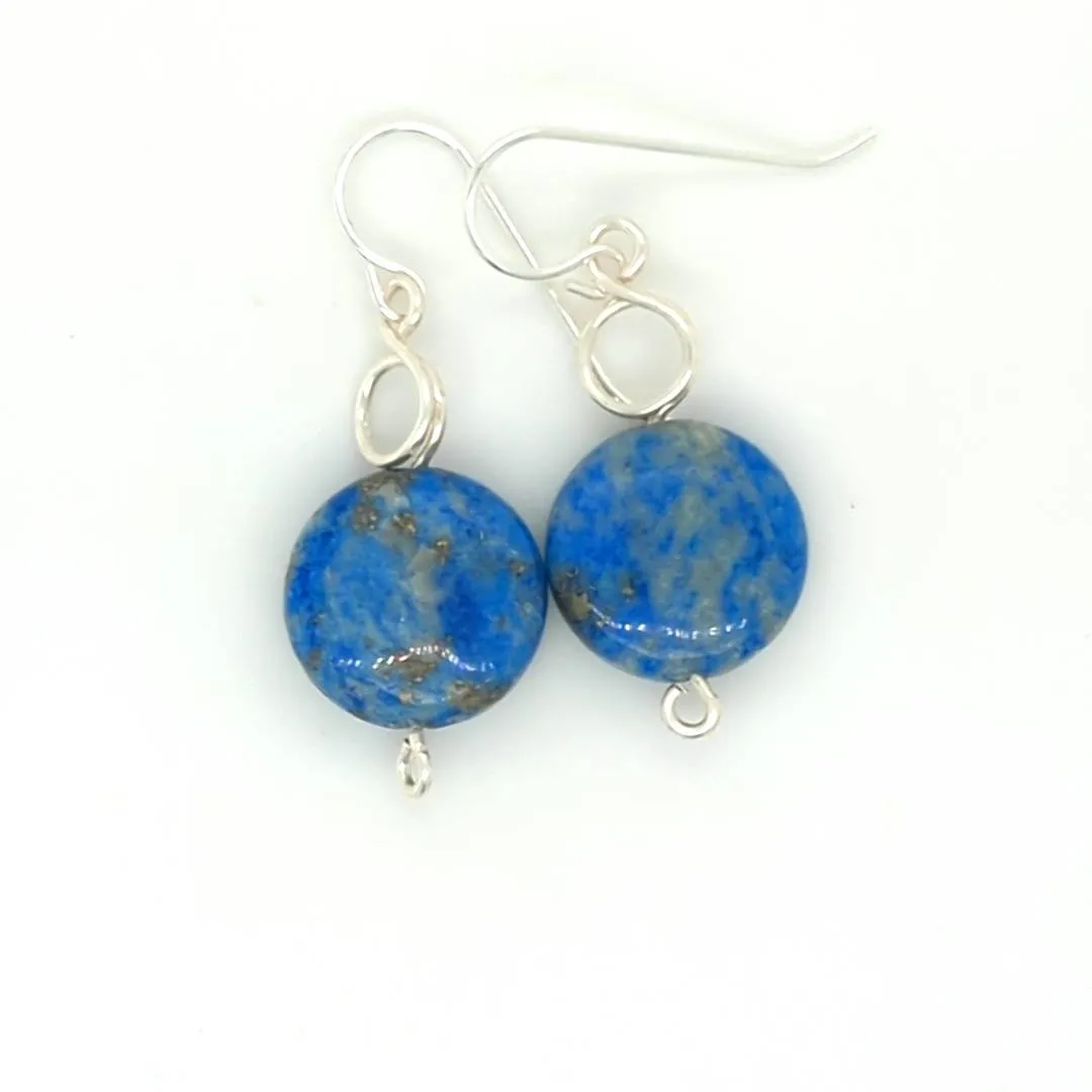 Lapis Drop Earrings