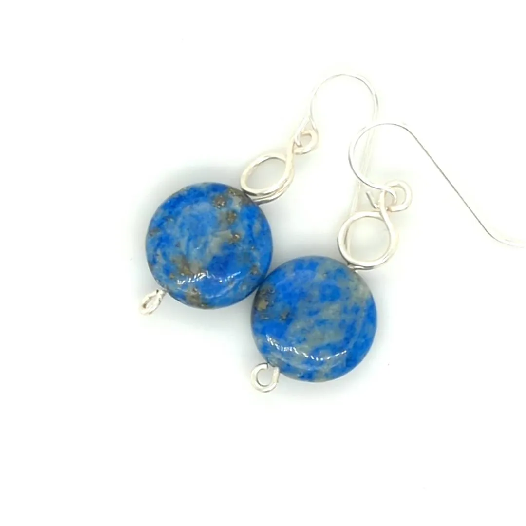 Lapis Drop Earrings