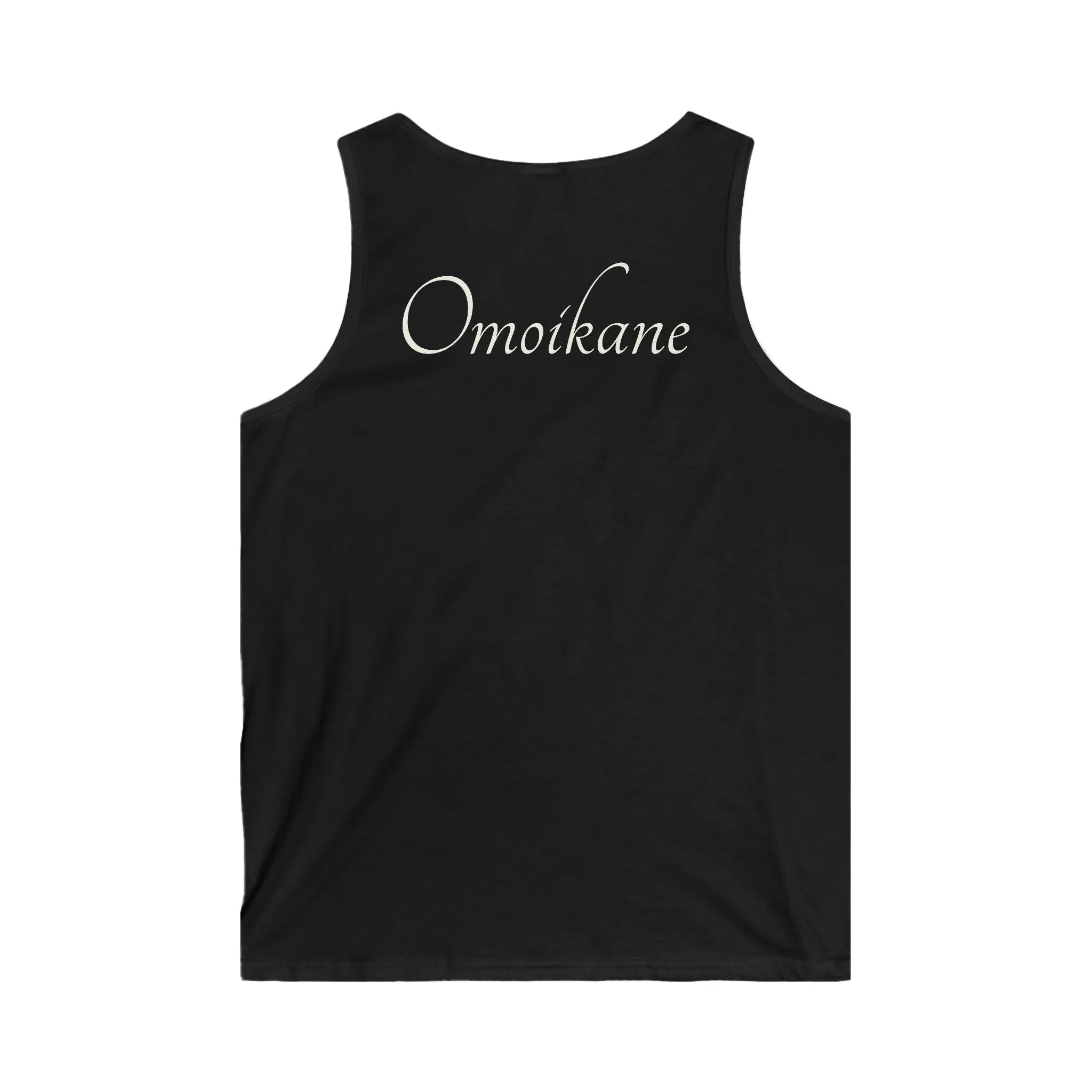 Men's Softstyle Tank Top - Omoikane Graphic Design for Summer Vibes