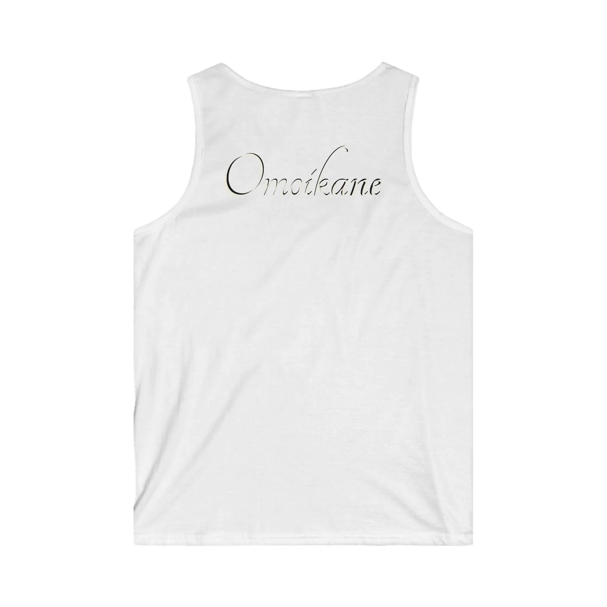 Men's Softstyle Tank Top - Omoikane Graphic Design for Summer Vibes