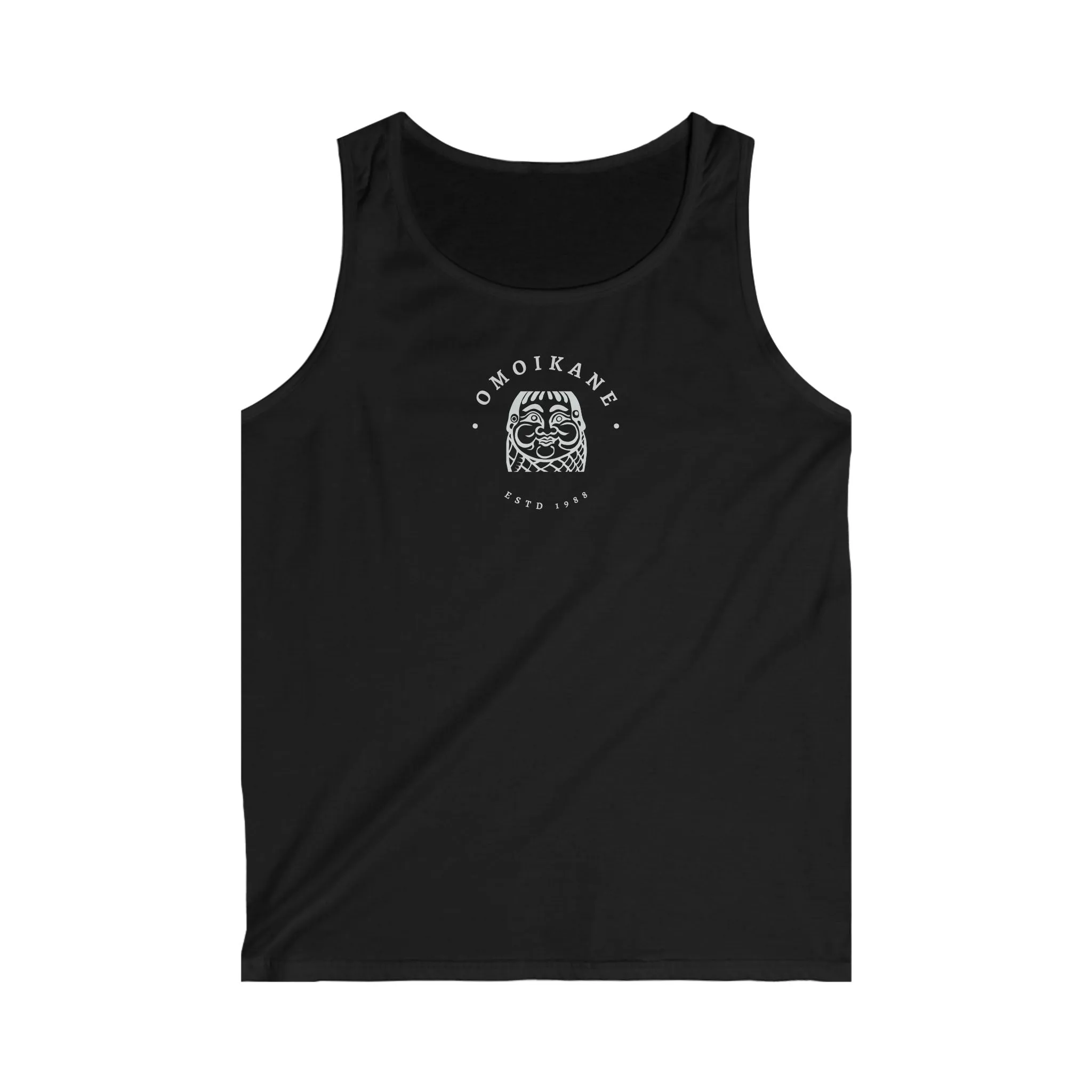 Men's Softstyle Tank Top - Omoikane Graphic Design for Summer Vibes