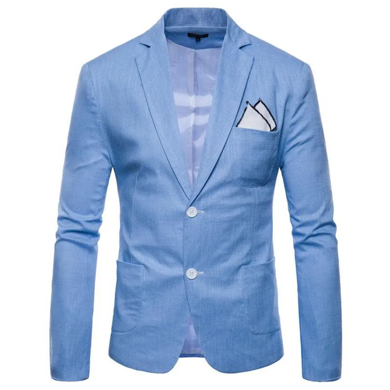 Men's Summer Casual Cotton Blazer | Plus Size