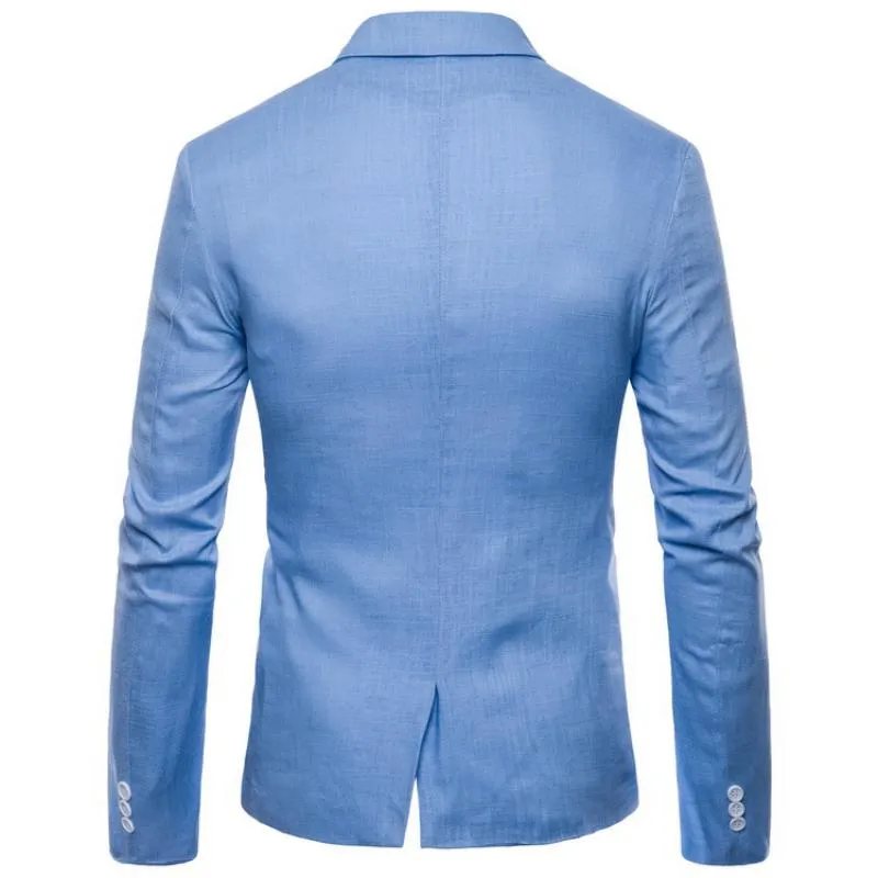 Men's Summer Casual Cotton Blazer | Plus Size