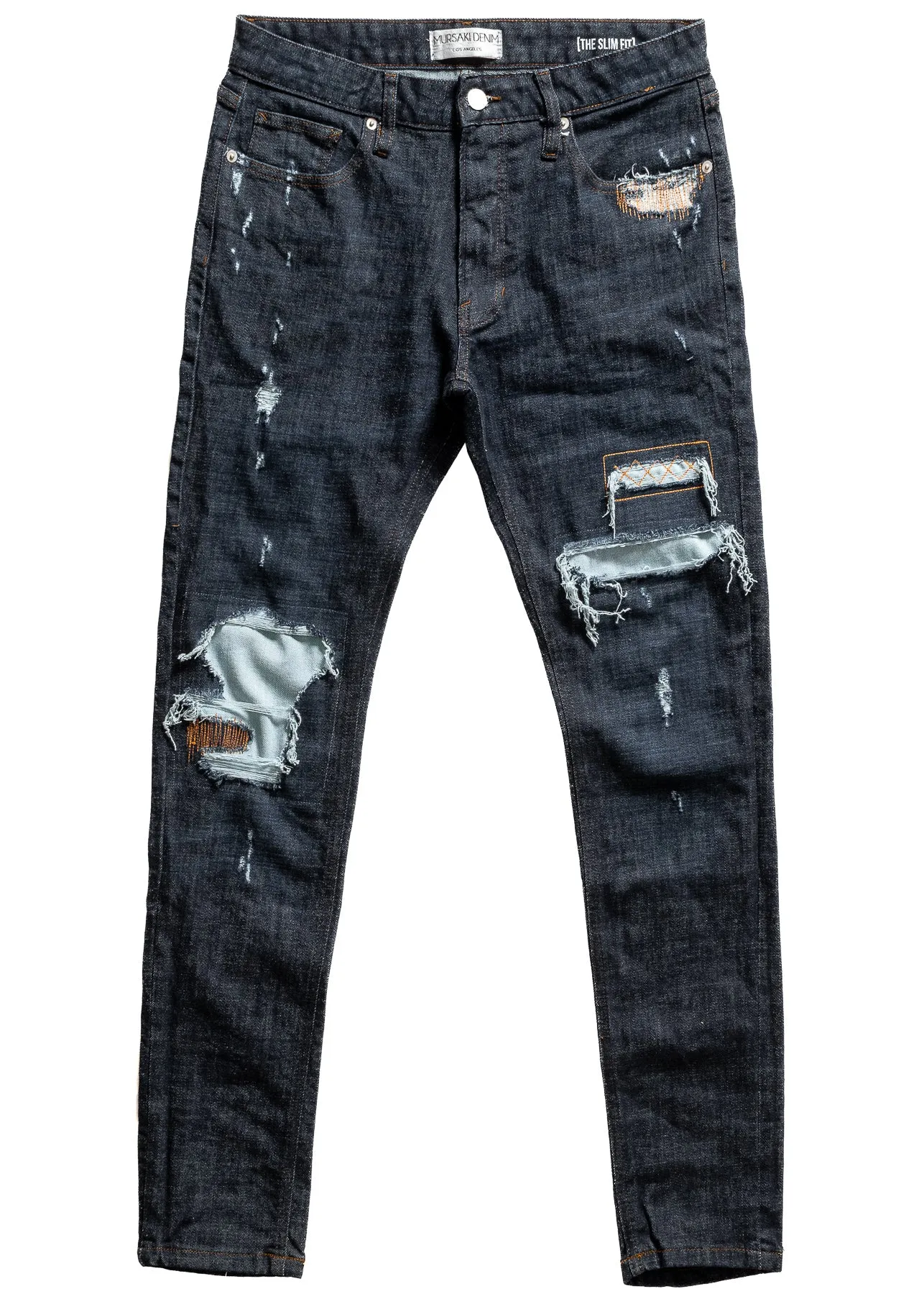 Mursaki Denim Brute Repair Jean (Rinse Indigo) 340-109DB