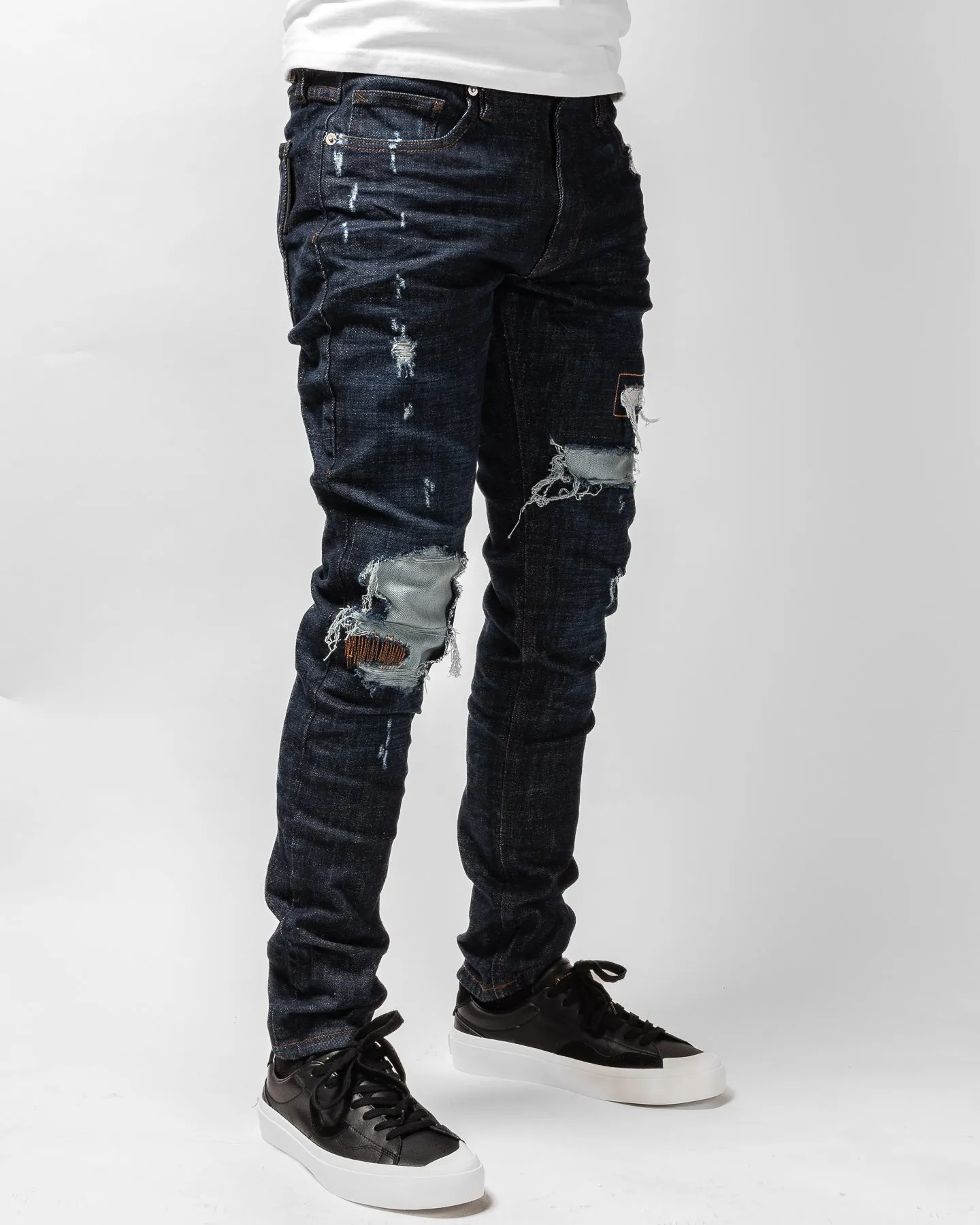 Mursaki Denim Brute Repair Jean (Rinse Indigo) 340-109DB