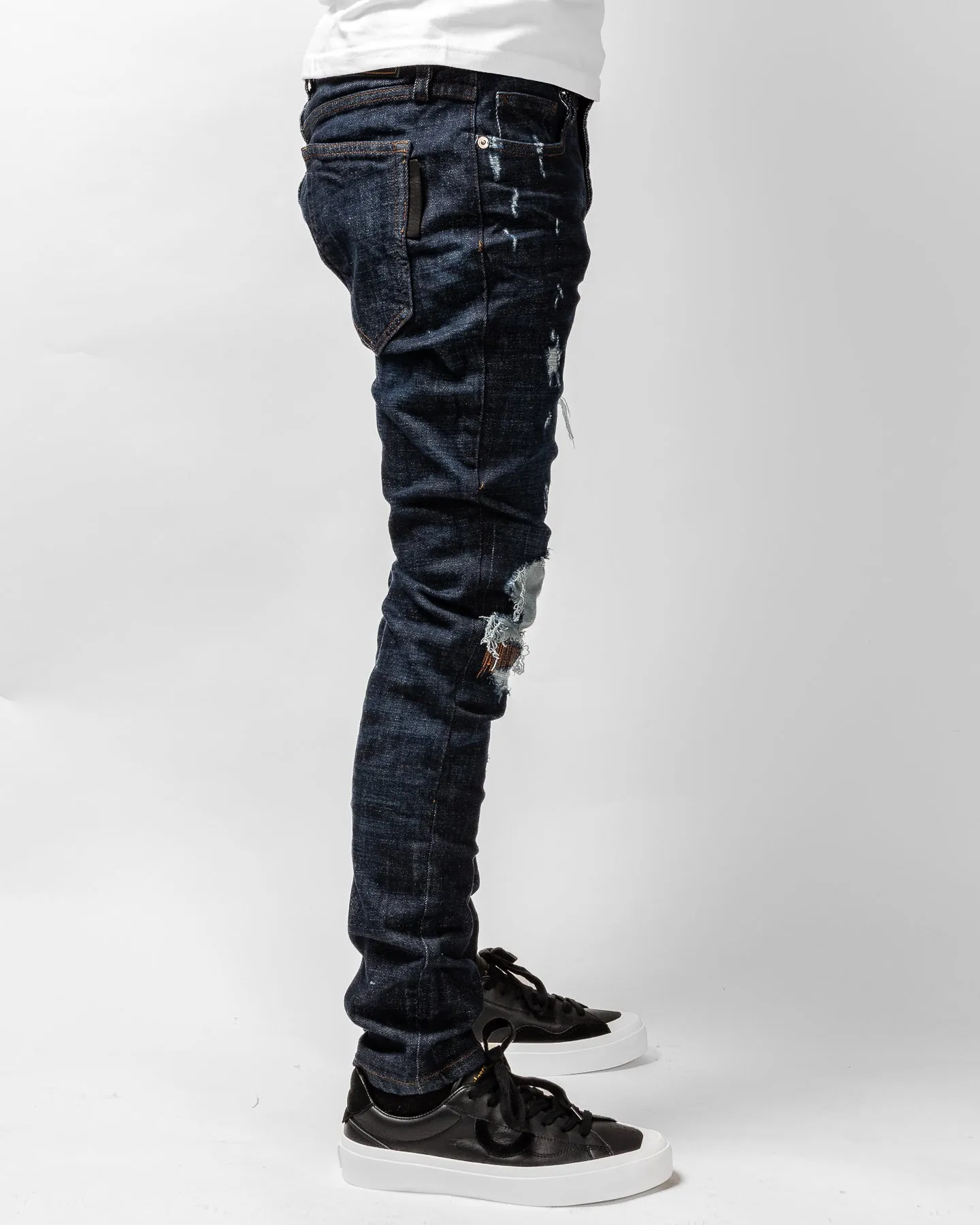 Mursaki Denim Brute Repair Jean (Rinse Indigo) 340-109DB