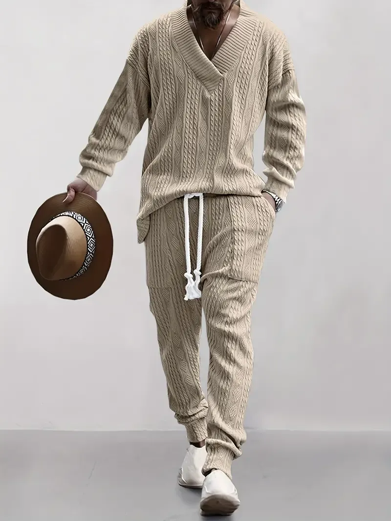 Vera | Knitted Textured Lounge 2-Piece Set