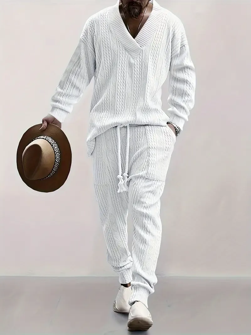 Vera | Knitted Textured Lounge 2-Piece Set