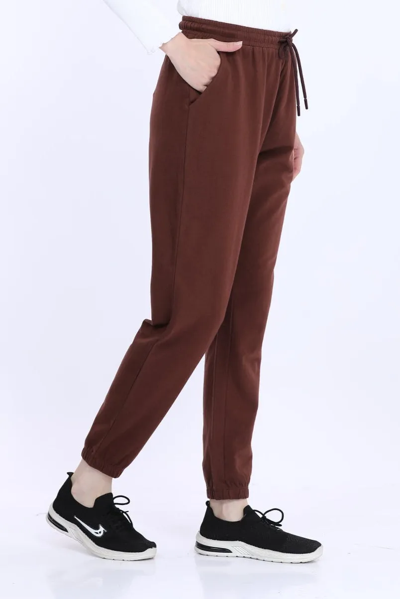 Women’s Chocolate Terry BIT Joggers