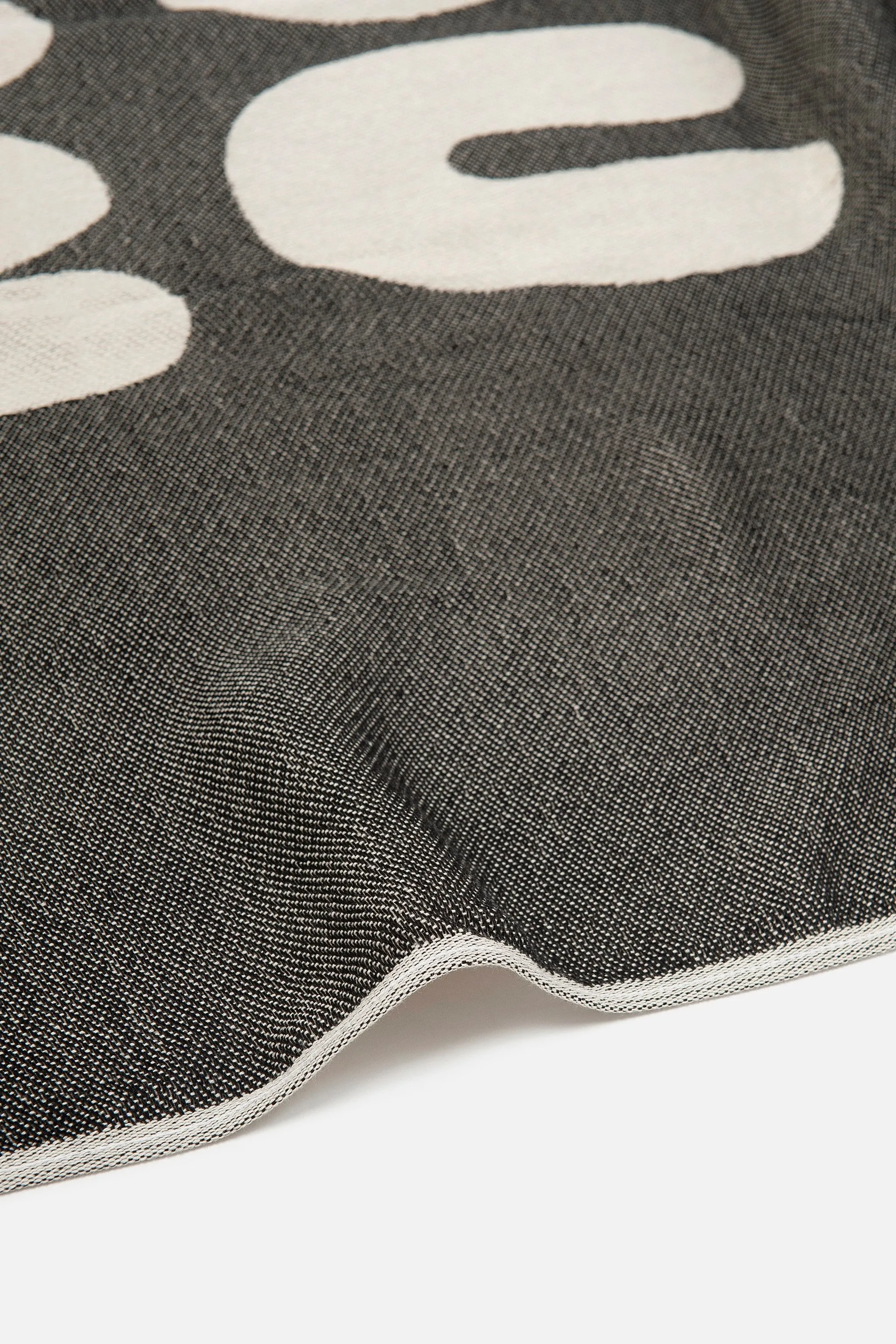 You Sun of a Beach Black | Feather Beach Towel